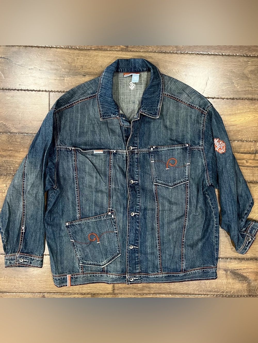RocaWear Vintage Men’s Jean Jacket 2X